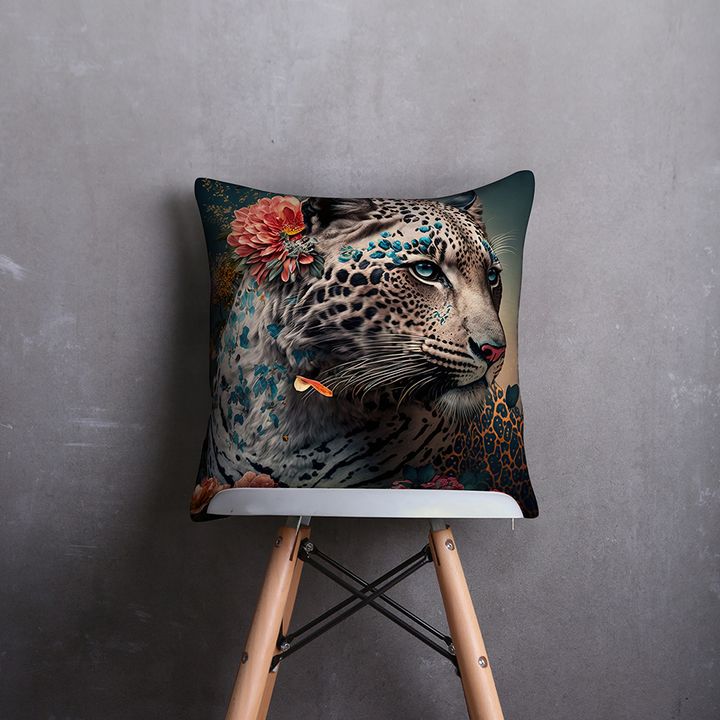 Tiger Digital Printed Cushion Pack of 2